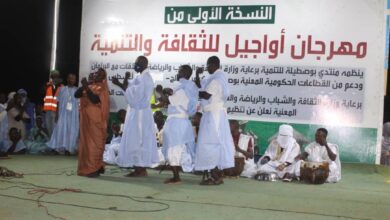 صورة على هامش مهرجان أواجيل (النسخة الأولى) تنظيم بطولة للرماية التقليدية