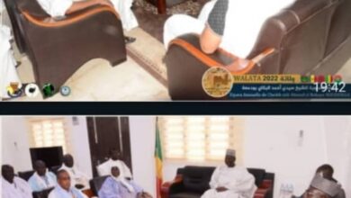 صورة اختتام فعاليات النسخة الثانية من موسم الزيارة السنوية لضريح الجد الجامع الشيخ سيدأحمد البكاي بودمعه في مدينة “ولاته”.