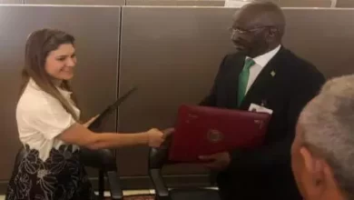 صورة نيويورك: موريتانيا توقع على إعلان مشترك لإقامة علاقة دبلوماسية مع بنما