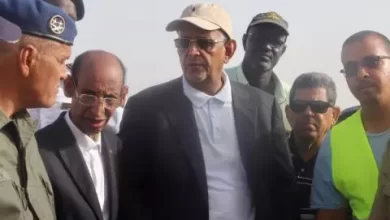 صورة وزير المياه: الأيام الماضية شهدت عملا كبيرا لتصريف مياه الأمطار عن نواكشوط