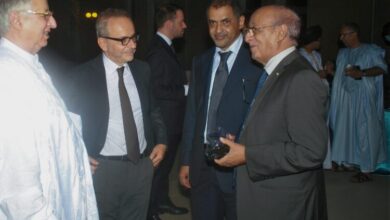 صورة السفير الإيطالي: موريتانيا دولة صديقة و عزيزة على إيطاليا