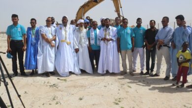 صورة إطلاق أشغال مركز للتكفل بمرضى السرطان بموريتانيا