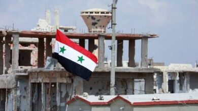 صورة مصدر عسكري سوري: اندلاع اشتباكات عقب الإنزال الجوي الأمريكي في ريف القامشلي