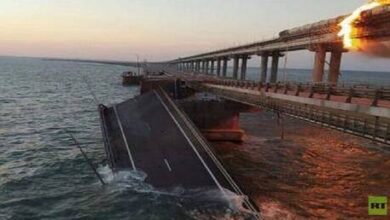 صورة 🔴عاجل”برلمانيون روس: حادث جسر القرم إعلان حرب بلا قواعد وروسيا سترد حتما