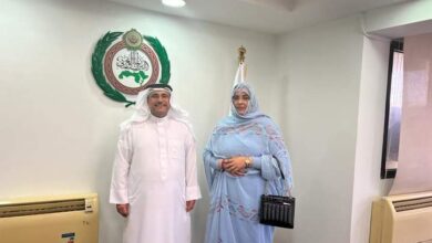 صورة عاجل: اختيار النائب اليخير بنت يسلم عضوا بالبرلمان العربي بالقاهرة
