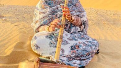 صورة فنانة موريتانية تفوز بجائزة موسيقية 