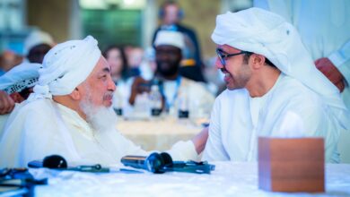صورة منتدى أبوظبي للسلم يعقد ملتقاه التاسع بحضور الشيخ عبدالله بن زايد آل نهيان (صور)
