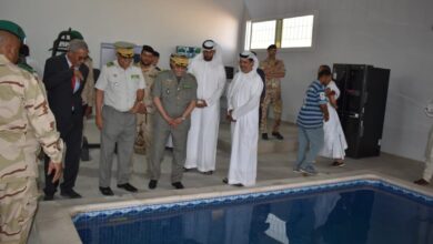 صورة الإمارات تقدم منشآت متنوعة للجيش الموريتاني