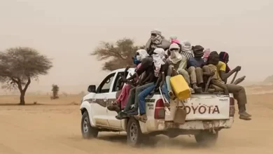 صورة من عدة بلدان إفريقية.. إيقاف مهاجرين سريين شمالي موريتانيا