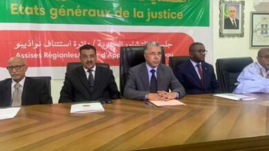 صورة افتتاح المنتديات الجهوية حول العدالة بدائرة استئناف نواذيبو
