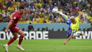 صورة 🔴عاجل كاسيميرو يهدي البرازيل بطاقة التأهل إلى ثمن نهائي كأس العالم