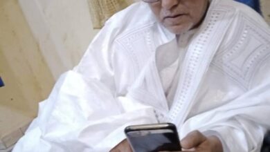 صورة اعتذار من رجل الأعمال سعدن ولد الطالب أحمد بخصوص تخلفه عن ركب المستقبلين لولد محمد لقظف