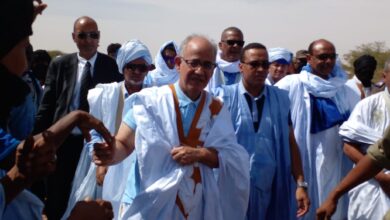 صورة استقبال حاشد بمقاطعة باسكنو لمبعوث رئيس الجمهورية للحوض الشرقي (تفاصيل و صور)