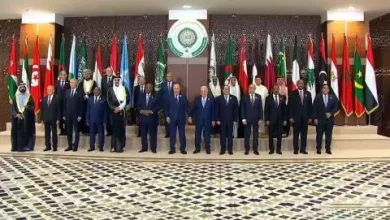 صورة بمشاركة الرئيس غزواني.. جلسة عمل مغلقة للقادة المشاركين في القمة العربية