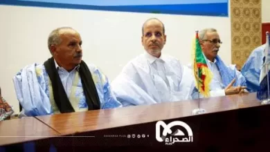 صورة رئيس حزب الإنصاف في مهرجان حاشد بنواكشوط ترشيحتنا ستتم بمعيارية