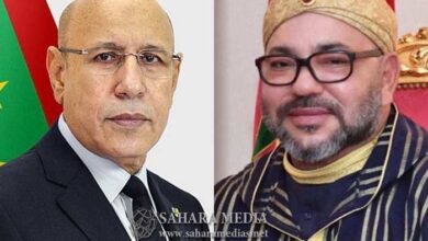 صورة غزواني لمحمد السادس: موريتانيا حريصة على تطوير علاقاتها مع المغرب