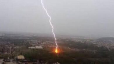 صورة عاجل: وفاة سيدة بمدينة جكني بسبب مضاعفات صاعقة رعدية