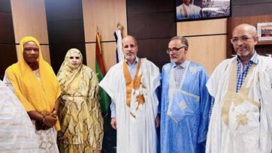 صورة رئيس حزب الإنصاف يستقبل بمكتبه قادة تيار  انتصار