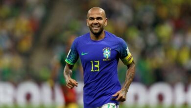 صورة داني ألفيش البرازيلي الأكبر سناً في تاريخ كأس العالم