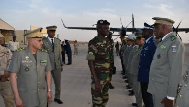 صورة قائد أركان الجيش السنغالي يبدأ زيارة عمل لموريتانيا