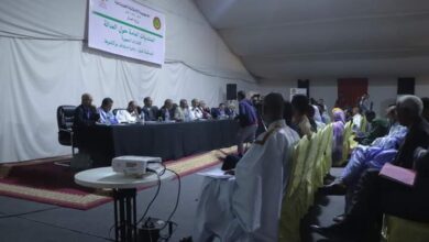 صورة انطلاق جلسات التشاور الخاصة بالمحكمة العليا ودائرة استئناف نواكشوط
