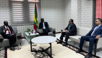 صورة وزير الشؤون الاقتصادية يستقبل مدير بالصندوق الدولي للتنمية الزراعية