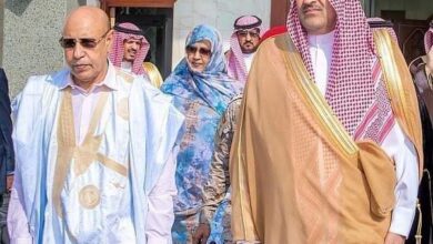 صورة غزواني يصل المدينة المنورة لزيارة المسجد النبوي الشريف