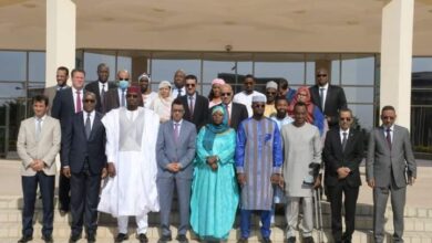 صورة انعقاد اجتماع وزاري للطاقة بقصر المؤتمرات لدول مجموعة الخمس