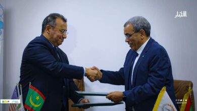 صورة اتفاقية شراكة بين غرفة التجارة ومنتدى الأعمال الأمريكي الموريتاني