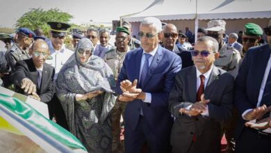 صورة تدشين المرحلة الاستعجالية من مشروع تأمين شبكة توزيع مياه مدينة نواكشوط (صور)