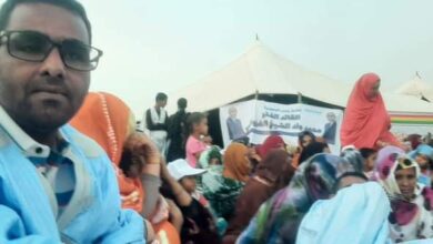 صورة أم الحياظ: مهرجان جماهيري لسكان آوكار تحضيرا لزيارة الرئيس (تقرير مصور)