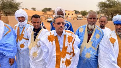 صورة حلف النصر ينظم استقبالا حاشدا للرئيس غزواني أثناء زيارته لمدينة لعيون (تفاصيل)