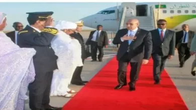 صورة بعد المشاركة في القمة الثامنة للحوارات المتوسطة غزواني يعود لانواكشوط