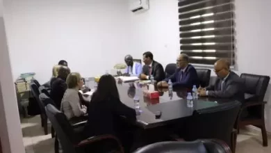 صورة أمام وفد أممي.. رئيس الهابا يستعرض دورها في المجال الانتخابي