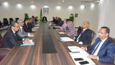 صورة الوزير الأول يترأس اجتماع لجنة وزارية حول التنمية بولاية الحوض الشرقي