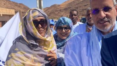 صورة ساكنة المجرية و أنبيكة يستقبلون رئيس حزب الإنصاف على مشارف البوابة الشمالية لمقاطعة المجربة (تفاصيل)