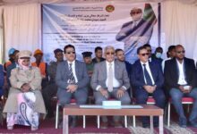 صورة وزير المياه يشرف على بناء مقر جديد للمركز الوطني للموارد المائية (صور)