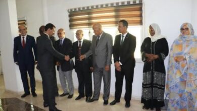 صورة رئيس السلطة العليا للصحافة والسمعيات البصرية يوشح موظفين بقطاعه (تفاصيل)