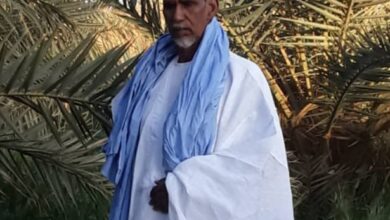 صورة المدون أحمدا ولد محمد الصغير ولد بوكسه يكتب عن الوالد أحمد ولد اعمر عبدي