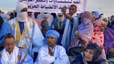 صورة أطر “منسقية التضامن بمركز الرشيد الإداري” يلتقون بعثة حزب الإنصاف بتجكجة (تفاصيل)