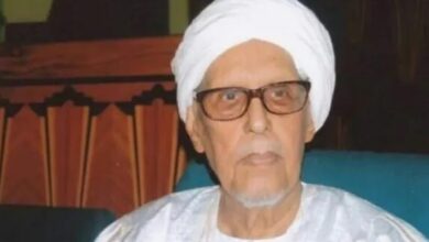 صورة وفاة العلامة الموريتاني محمد المختار ولد اباه