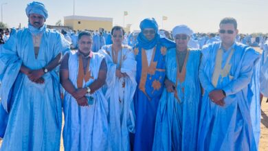 صورة رئيس الحقيقة فقط وبعض أعضائها يستقبلون رئيس الجمهورية بمدينة روصو (صورة)