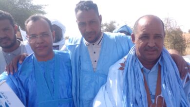 صورة كيغة: حلف الوفاء ينظم استقبالا حاشدا لبعثة حزب الإنصاف على مشارف المدينة (صور)