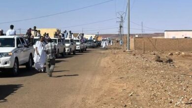 صورة جماعة “أهل خو” تنظم مسيرة حاشدة بمدينة النعمة قبيل استقبال الرئيس غزواني (تفاصيل)