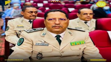 صورة قائد أركان الدرك يزور مناطق محاذية للحدود المالية
