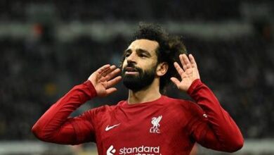 صورة صلاح لتحقيق حلمه وكتابة التاريخ أمام مانشستر يونايتد
