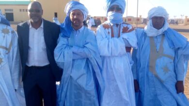 صورة جماعة أهل محيميد في جكني تنظم استقبالا حاشدا  لرئيس الجمهورية بمدينة “النعمة”.(تفاصيل )