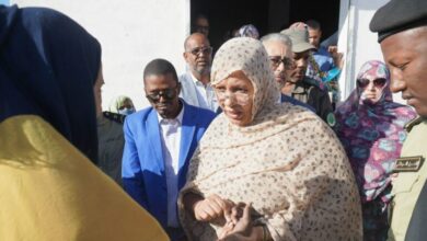 صورة مفوضة الأمن الغذائي تشرف على إطلاق “عملية رمضان”