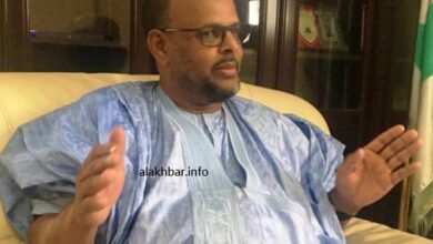 صورة ولد منصور يلوح بالانسحاب من حزب تواصل