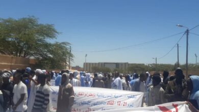 صورة تجدد احتجاجات ملاك سفن cnm رفضا لاخراجهم من الصيد التقليدي